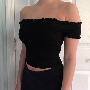 Women’s ribbed crop top